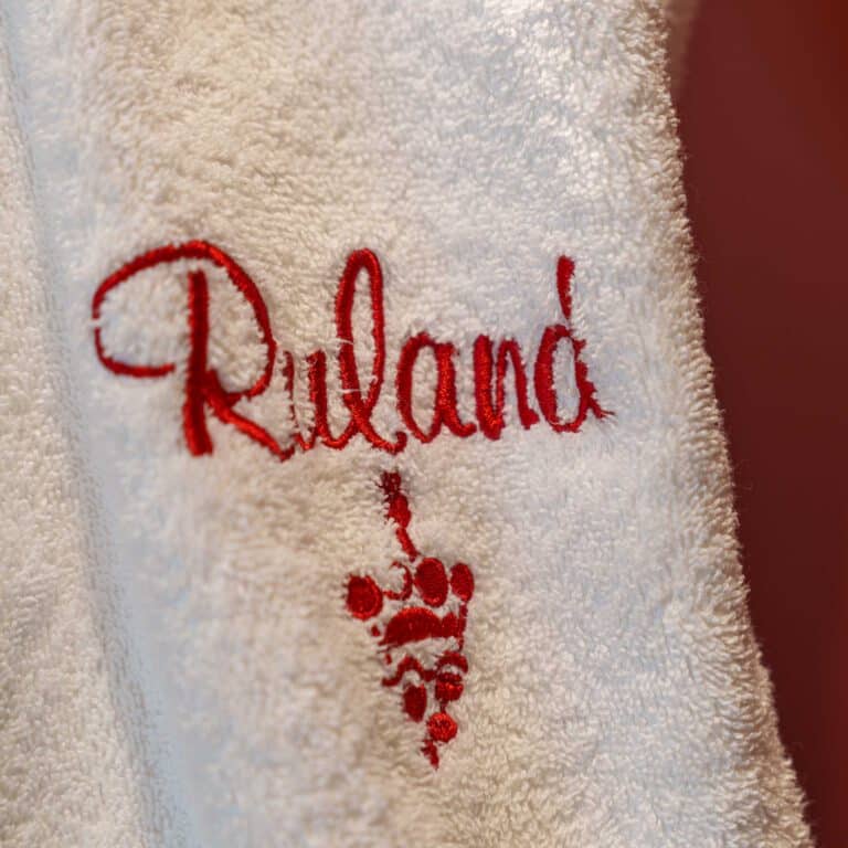 Handtuch mit Logo im Hotel Ruland Altenahr